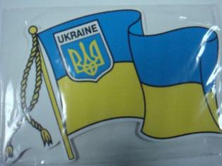 Наклейка "Флаг Украины"