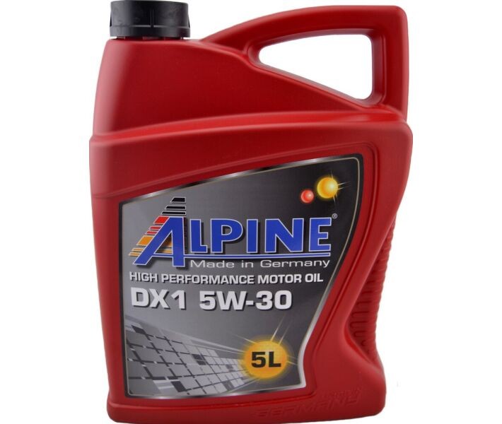 Олива моторна ALPINE 5W-30 DX1(SN-RC) 5л