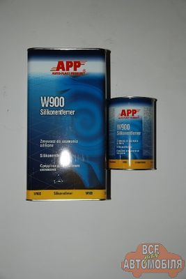Змивка силікону APP W900 1л.