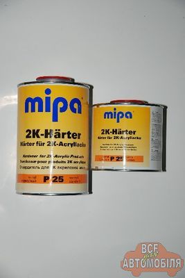 Затверджувач для акрилових продуктів MIPA 2K P-25 1 л.
