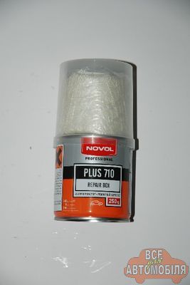 Живиця поліефірна для ламінування + скломат 0,25 кг NOVOL 710 (к-т)