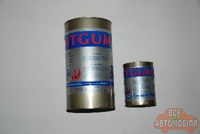 Мастика BITGUM протишумова бітумна 4.0 кг.