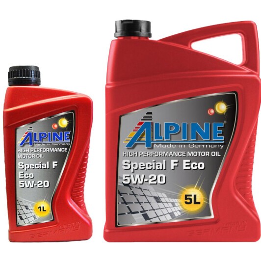 Олива моторна ALPINE 5W-20 Special F (EcoBoost) 1л