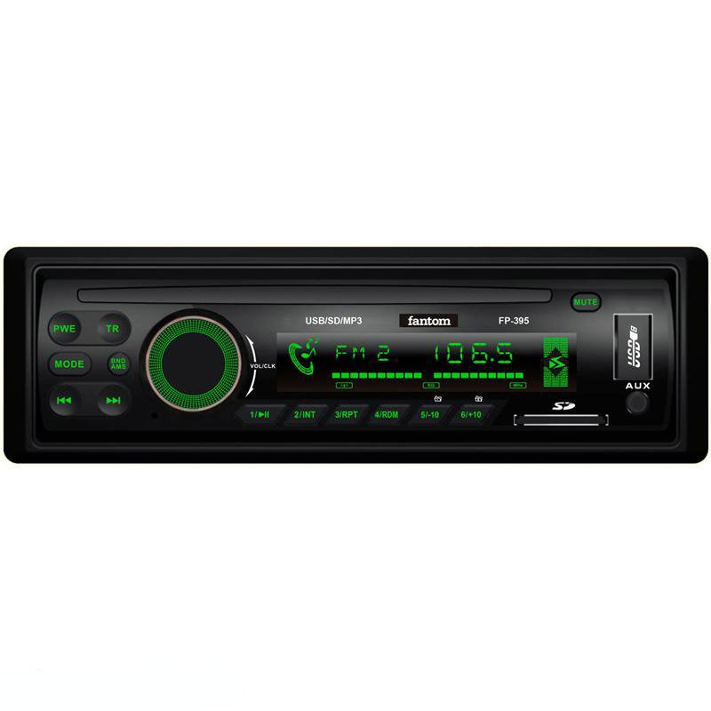 Автомагнитола Fantom FP-395 MP3 USB/SD 1 DIN