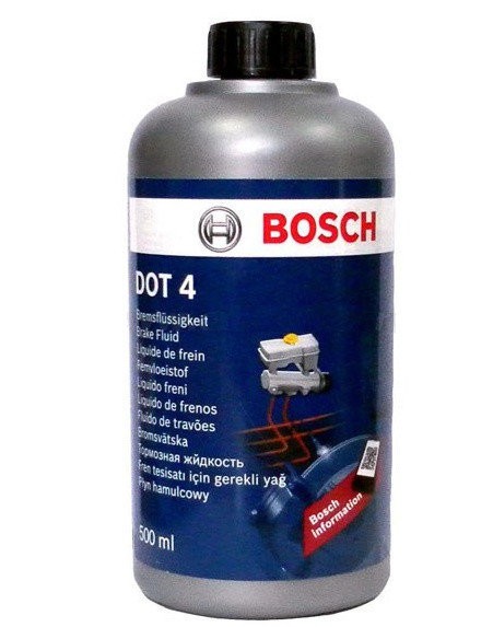 Гальмівна рiдина DOT -4 (Bosch) 0.5 л 1987479106