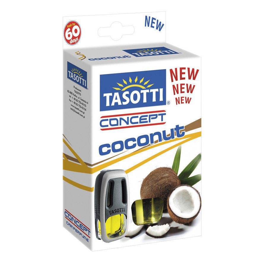 Ароматизатор "TASOTTI" / "Concept" (на обдув) Coconut (8 мл)