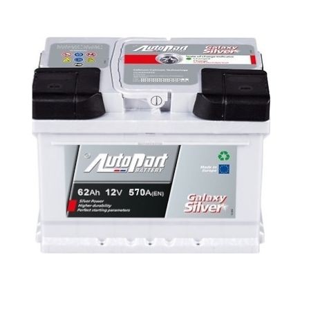 АКБ Autopart 62 Galaxy Silver  (570 A) (євро)