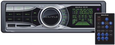 Автомагнітола Shuttle SUD-350 Green USB/SD