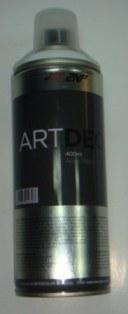 Краска ART DECO RAL9005 черная блестящая в аэрозоли 400 мл.