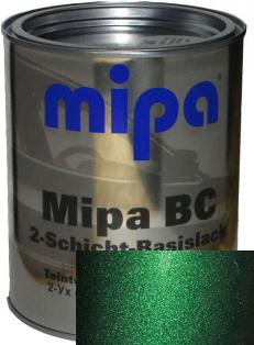 963 Зеленая MIPA BC краска 1л.