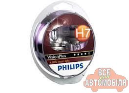 Лампочка Philips 12V (к-т) 2 х H7 VP 55 W PX26D 12972 VP S2
