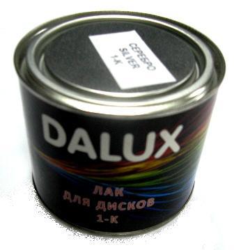 Краска DALUX 1K серебряная для дисков 0.5л.