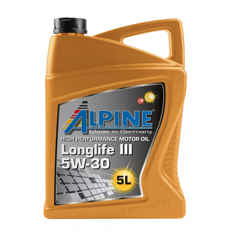 Олива моторна ALPINE 5W-30 Longlife III 5л