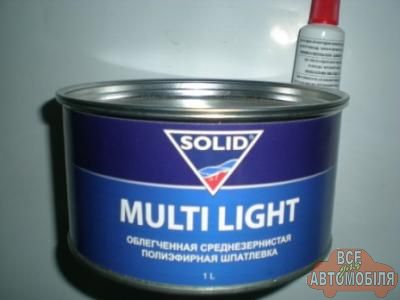 Шпатлiвка SOLID Multi Light легка 1,0 л