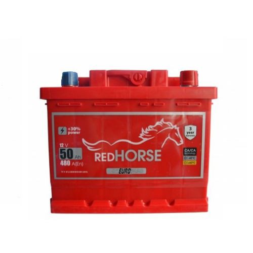 АКБ  RED HORSE  50 (480 А) (євро)