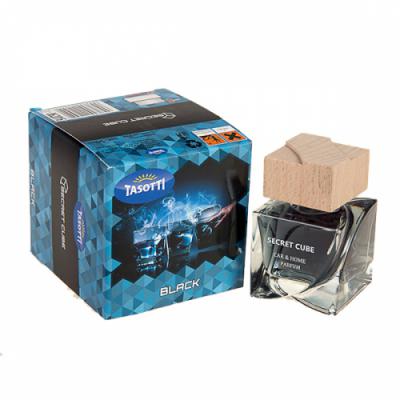 Ароматизатор "TASOTTI" спрей-пробка "Secret Cube" Black (50 мл)
