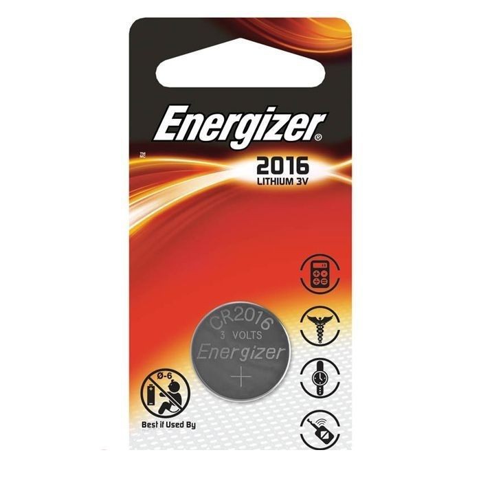 Батарейка Energizer Lithium CR2016