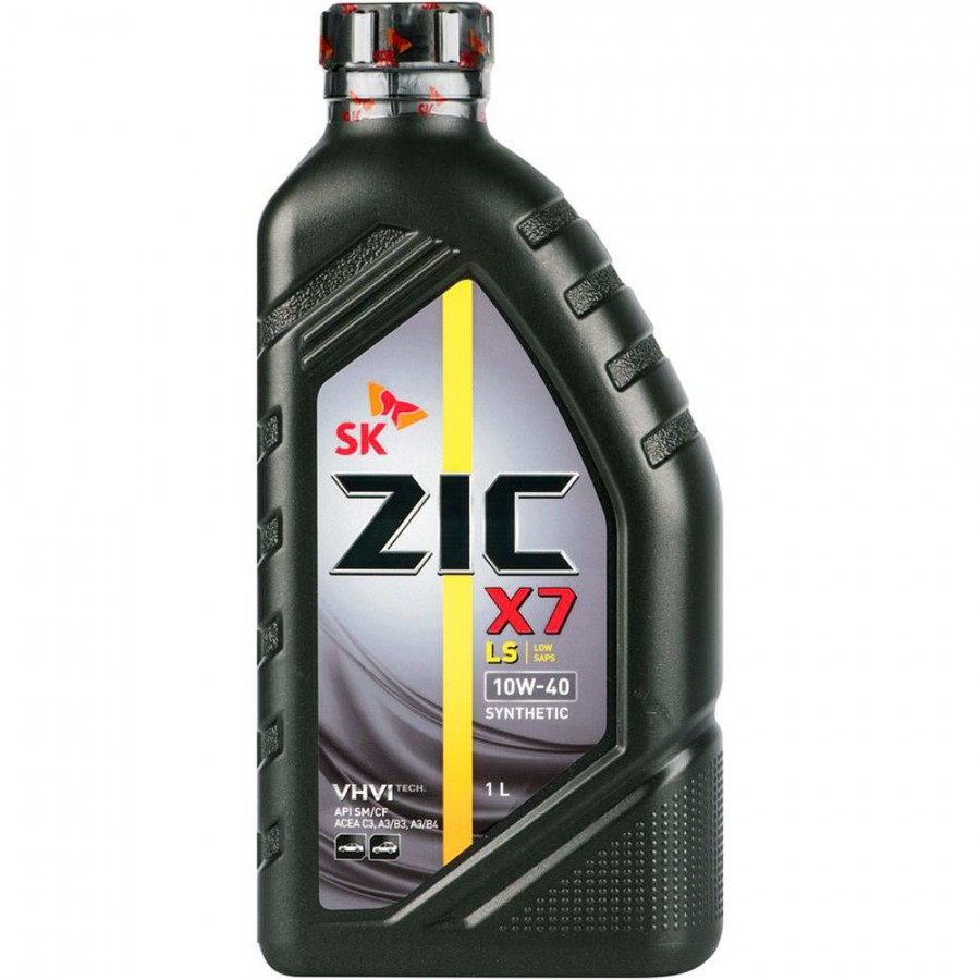 Масло ZIC X7 LS 10W-40 бензин 1 л