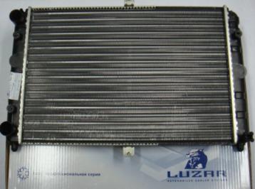 Радиатор 21082 (алюминий) Luzar LRc01082 (инжектор) (без датчики)