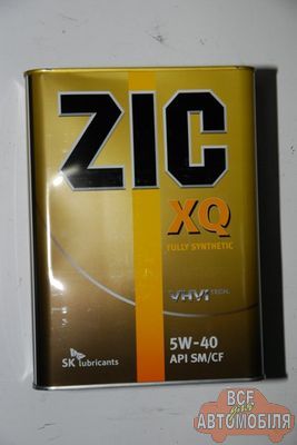 Масло ZIC 5W-40 4 л