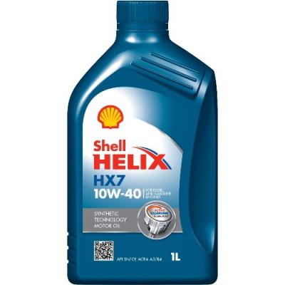 Масло SHELL HX7  10W-40 бензин 1 л