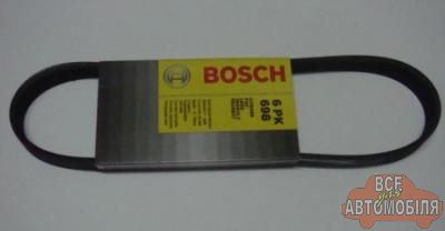 Ремінь генератора поліклиновий 2110 Bosch 6РК698 6034