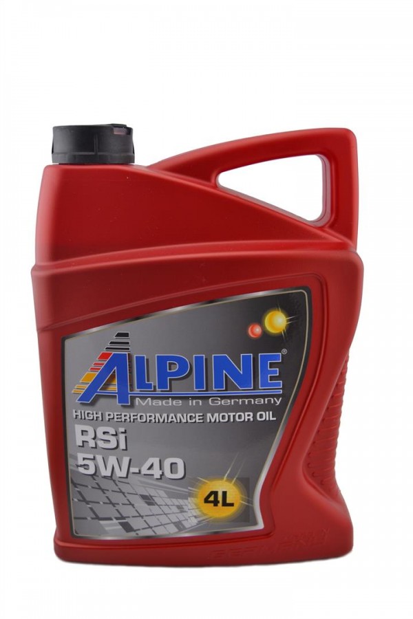 Олива моторна ALPINE 5W-40 RSI 4л