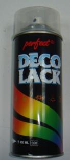 Лак DECO LACK бесцветный алкидный в аэрозоли 400 мл.